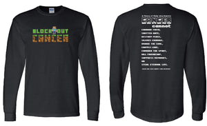 Block Out Cancer Long Sleeve T shirt