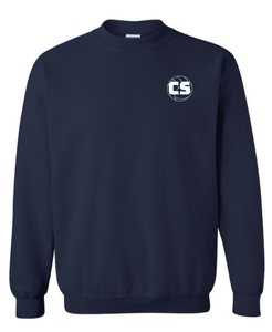 Club Serve Embroidered Crewneck