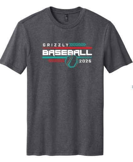 Grizzly Baseball T shirt