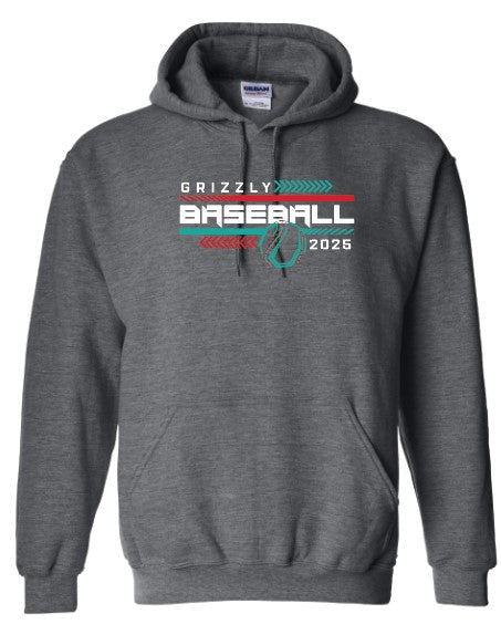 Grizzly Baseball Hooded sweatshirt