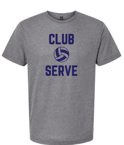 Club Serve Gray T shirt