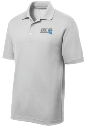 OCA Guardians Sport-Tek® PosiCharge® RacerMesh® Polo Light Gray