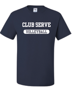 Club Serve Navy T shirt