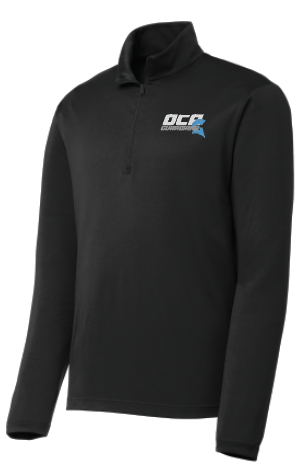 OCA Guardians Sport-Tek® PosiCharge® 1/4 Zip Black