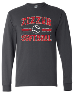 Zizzer Softball Long Sleeve t shirt