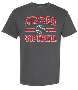 Zizzer Softball T shirt